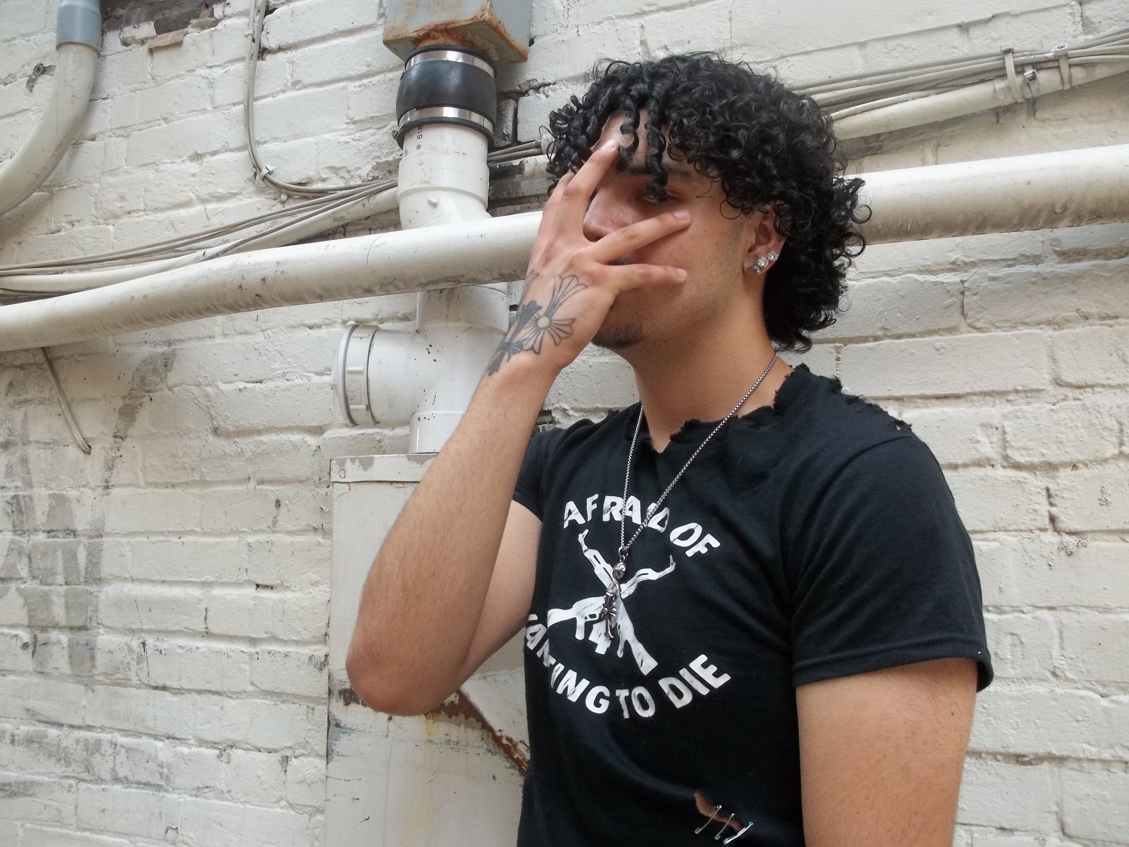 ‘AFRAID OF WANTING TO DIE’ THRASHED T